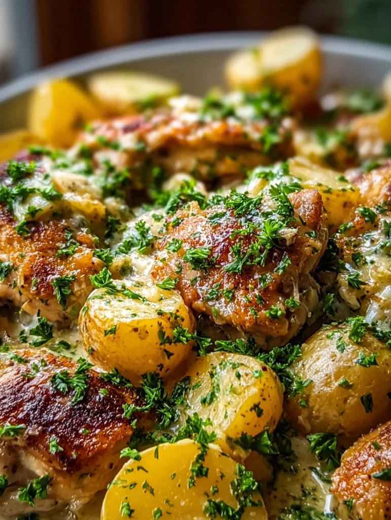 Easy Garlic Parmesan Chicken Crockpot Recipe Slow Cooker Garlic Parmesan Chicken And Potatoes Best Crockpot Chicken Parmes...