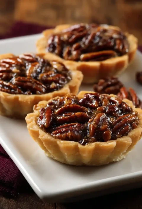 Easy Mini Pecan Pies Recipe Bite-sized Pecan Pies For Beginners Best Mini Pecan Pie Recipe Southern Style Mini Pecan Pies ...
