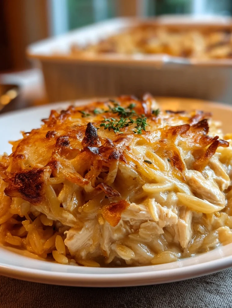 Easy French Onion Chicken Rice Dinner Recipe Quick French Onion Chicken Recipe For Busy Nights Homemade French Onion Chick...