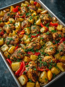 Hawaiian Chicken Sheet Pan – A Sweet & Savory One-Pan Dinner