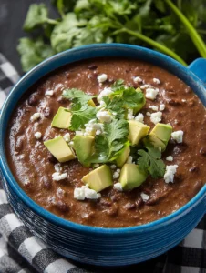 Healthy And Hearty Black Bean Soup