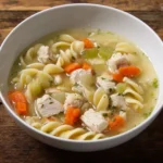 Vegetable Dumpling Soup