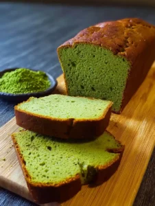Matcha Pound Cake: A Delectable Baking Delight