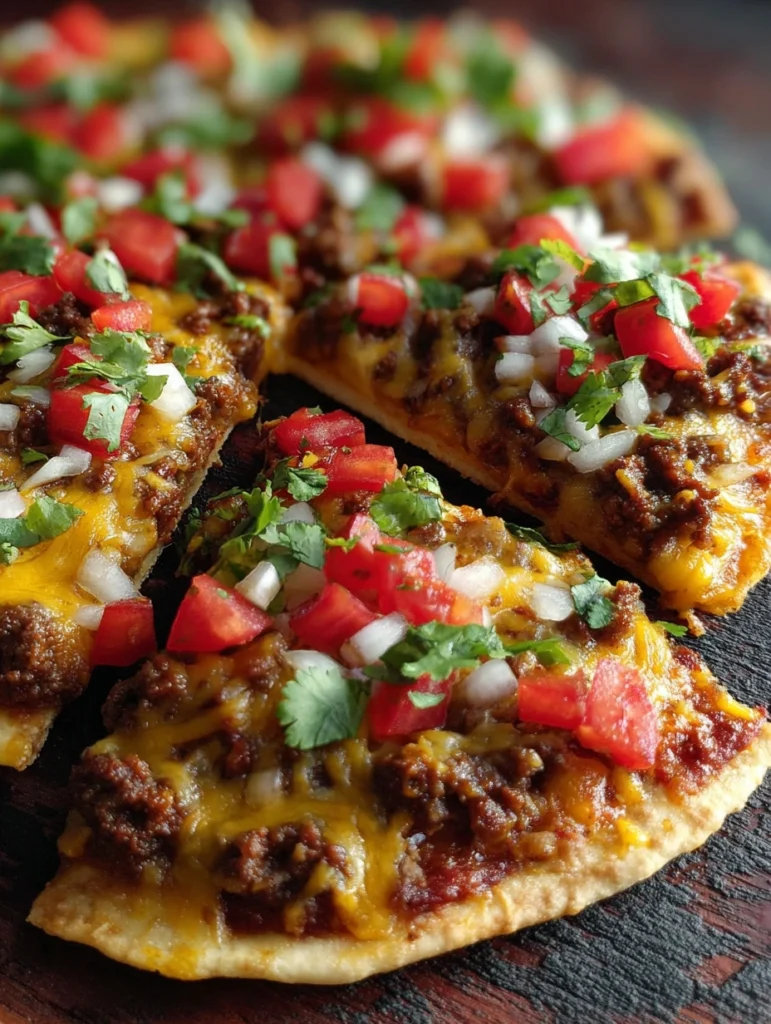 Easy Mexican Beef Pizza Recipe Quick Beef Pizza Dinner Ideas Mexican Beef Pizza With Quick Crust Homemade Spicy Beef Pizza...