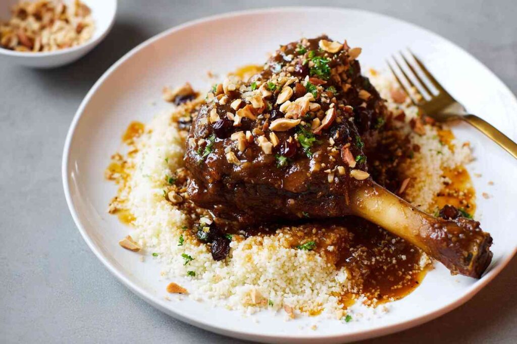 Mrouzia Lamb Shanks Recipe Moroccan Mrouzia Lamb Shanks How To Cook Mrouzia With Lamb Best Spices For Mrouzia Lamb Shanks ...