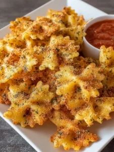 Pasta Chips: Crispy, Delicious Homemade Snack in 20 Minutes