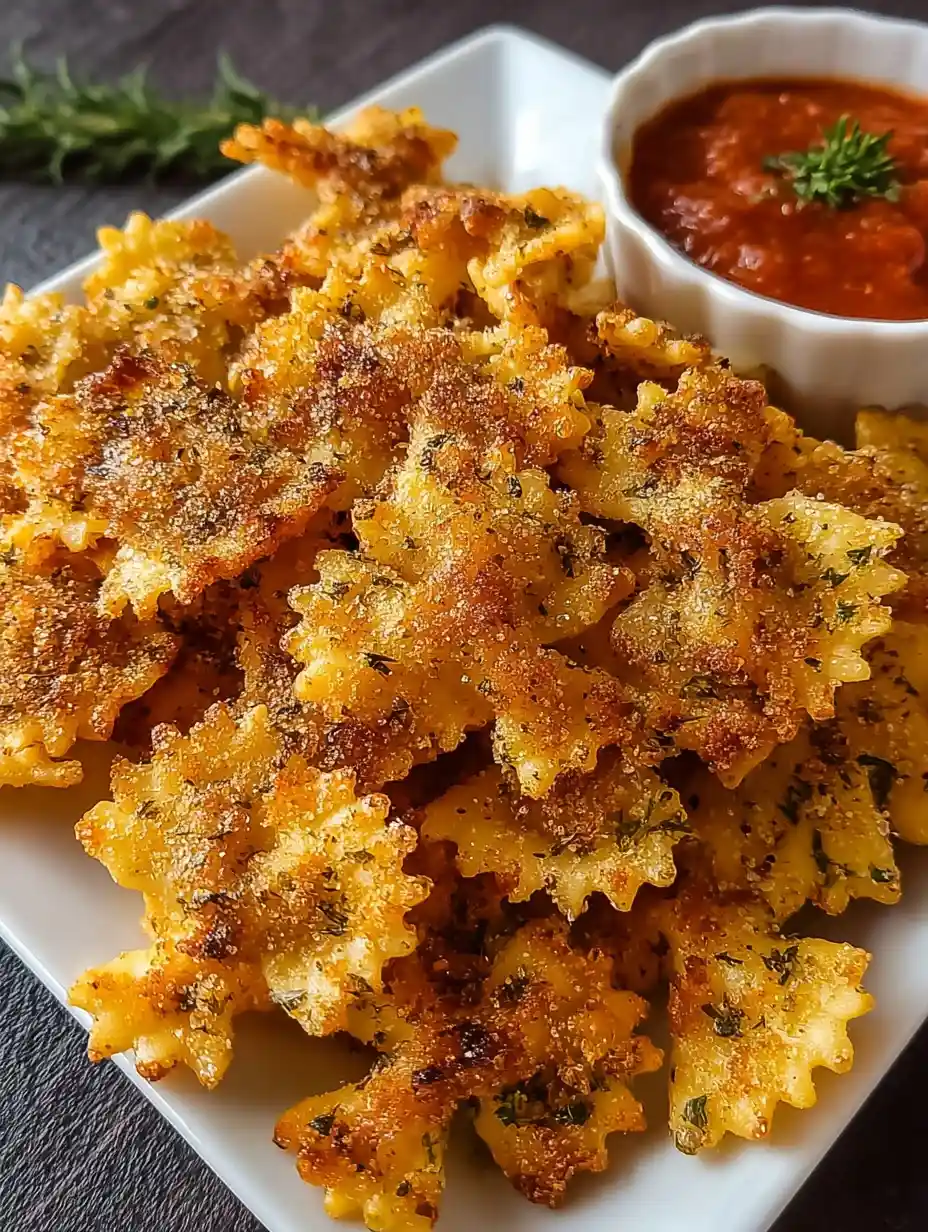 Pasta Chips: Crispy, Delicious Homemade Snack in 20 Minutes