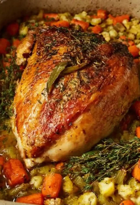 Best Way To Cook Thanksgiving Turkey Breast Juicy Thanksgiving Turkey Breast Recipe How To Brine A Turkey Breast For Thank...