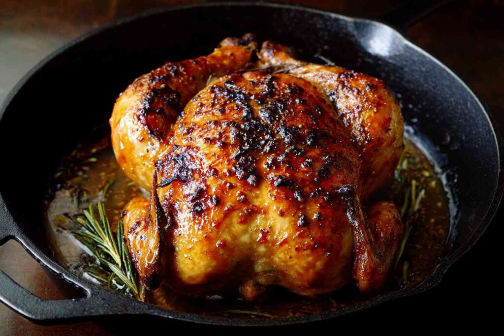 Maple Butter Roast Chicken Recipe Rosemary Maple Chicken Cooking Time Best Herbs For Maple Roast Chicken Gluten-free Roast...