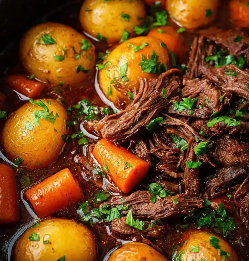 Best Slow Cooker Roast Beef Recipe How To Make Tender Roast Beef In Slow Cooker Easy Juicy Slow Cooker Roast Beef Slow Coo...