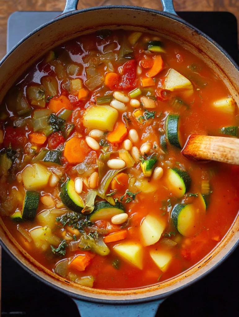 Summer Vegetable Minestrone Soup Recipe Best Vegetables For Minestrone Soup Healthy Summer Minestrone Soup Organic Minestr...