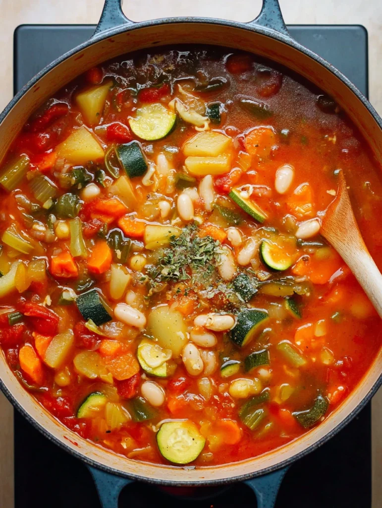 Summer Vegetable Minestrone Soup Recipe Best Vegetables For Minestrone Soup Healthy Summer Minestrone Soup Organic Minestr...