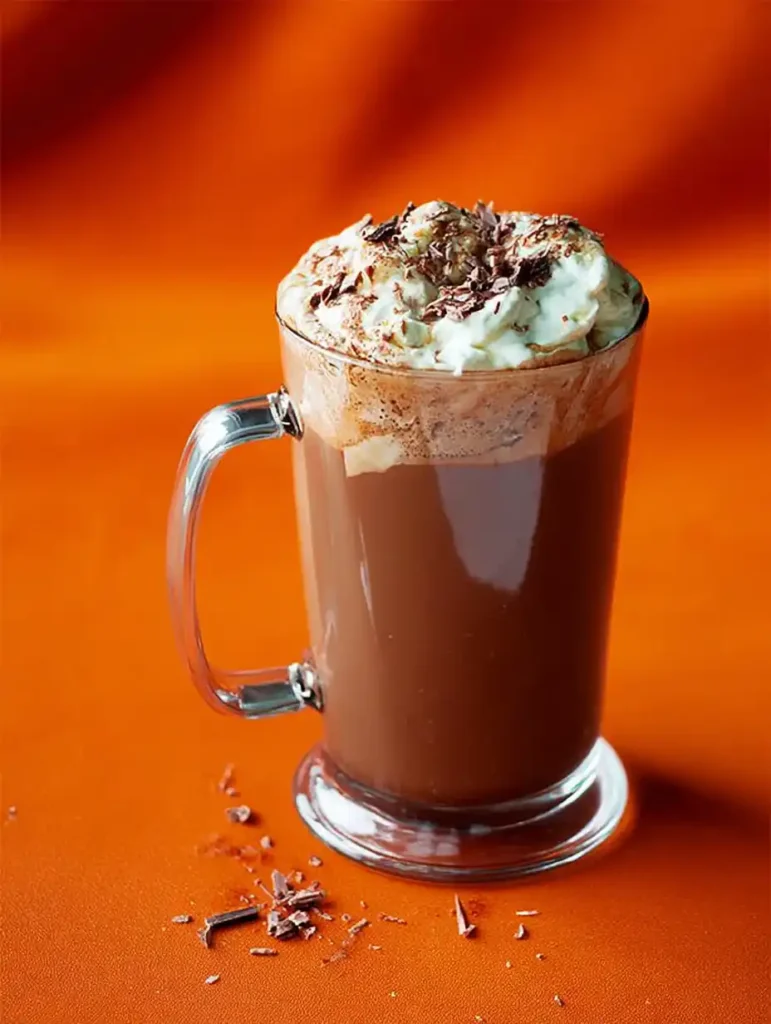 Vegan Hot Chocolate Chai Oat Milk Winter Warmer Spiced Hot Chocolate