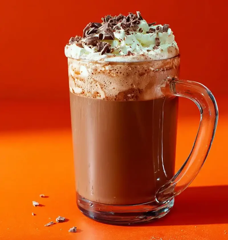 Vegan Hot Chocolate Chai Oat Milk Winter Warmer Spiced Hot Chocolate