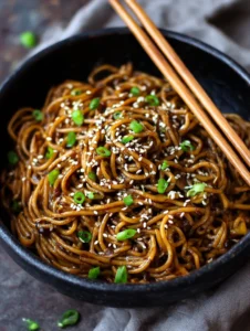 Hoisin Garlic Noodles