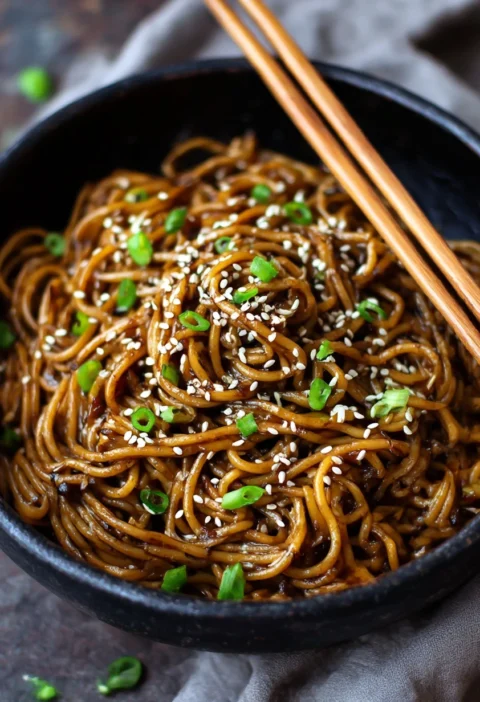 Hoisin Garlic Noodles Recipe Best Hoisin Garlic Noodles Vegan Hoisin Garlic Noodles Gluten-free Hoisin Garlic Noodles Easy...