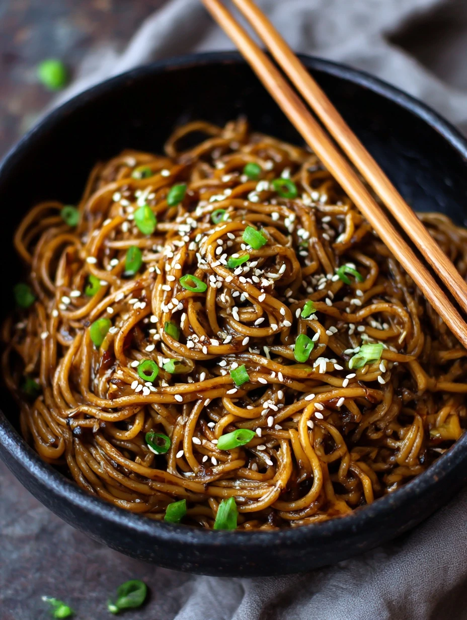 Hoisin Garlic Noodles