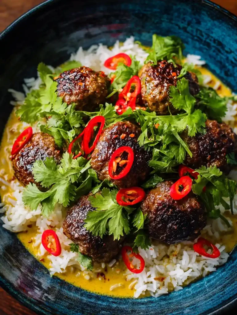 Spicy Jerk Meatballs Recipe Creamy Coconut Curry Sauce Meatballs Homemade Jerk Meatballs With Coconut Sauce Bold Spicy Mea...