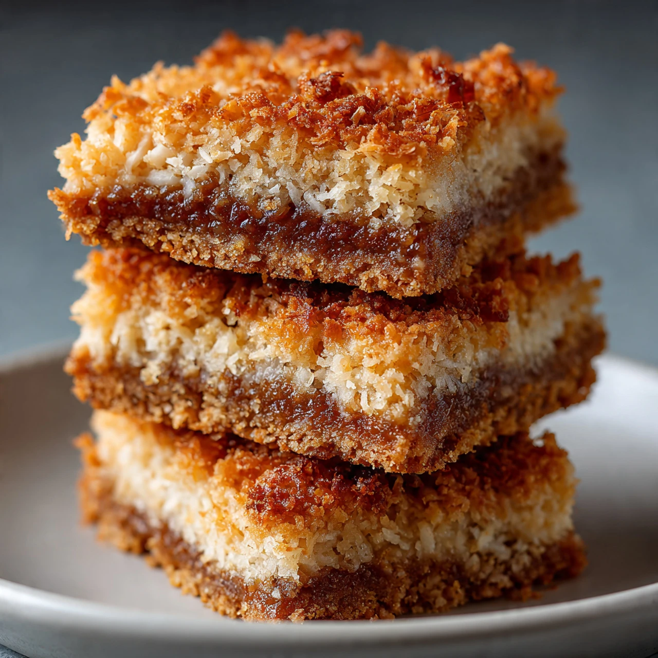 Ingredient Coconut Bars Recipe