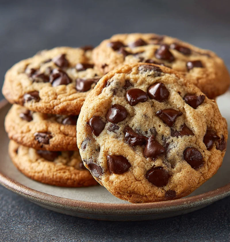 5ingredient Peanut Butter Oatmeal Chocolate Chip Cookies Recipe