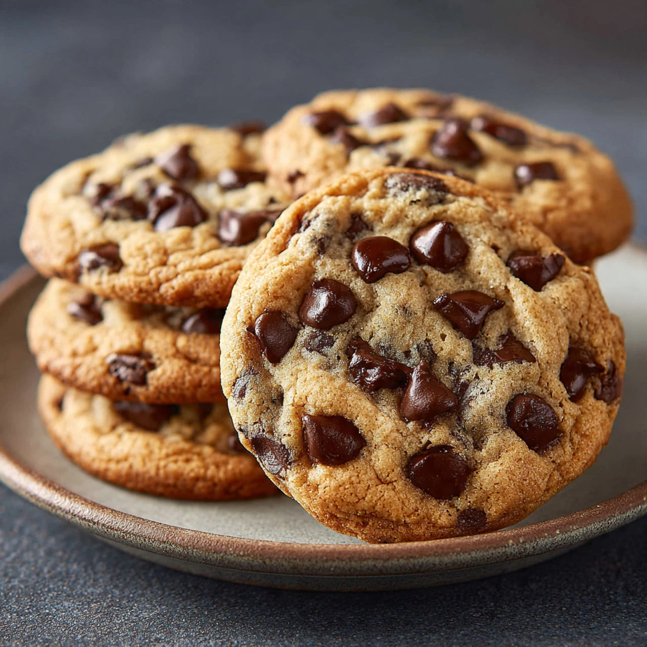 5-Ingredient Peanut Butter Oatmeal Chocolate Chip Cookies Recipe