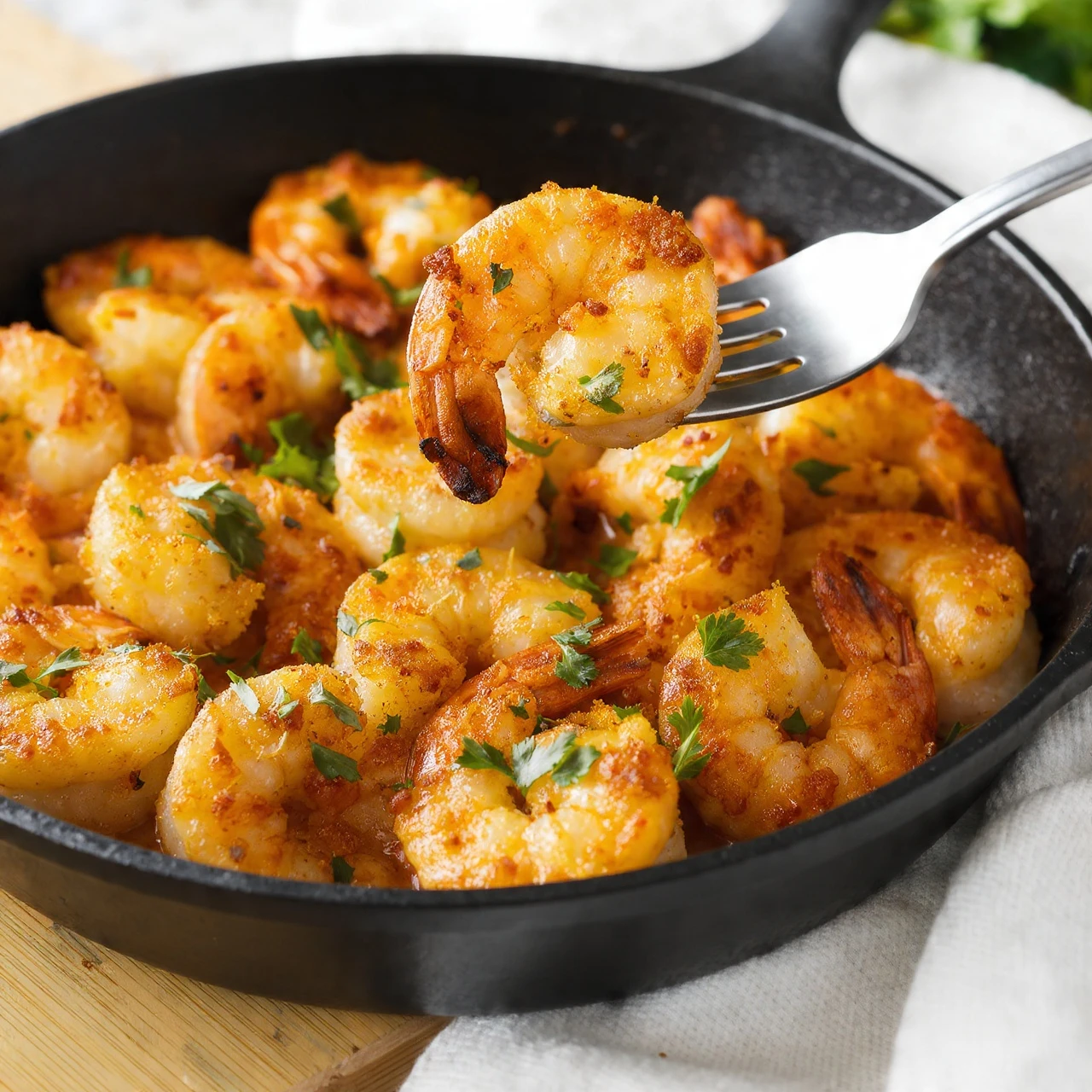 Baked Cajun Shrimp