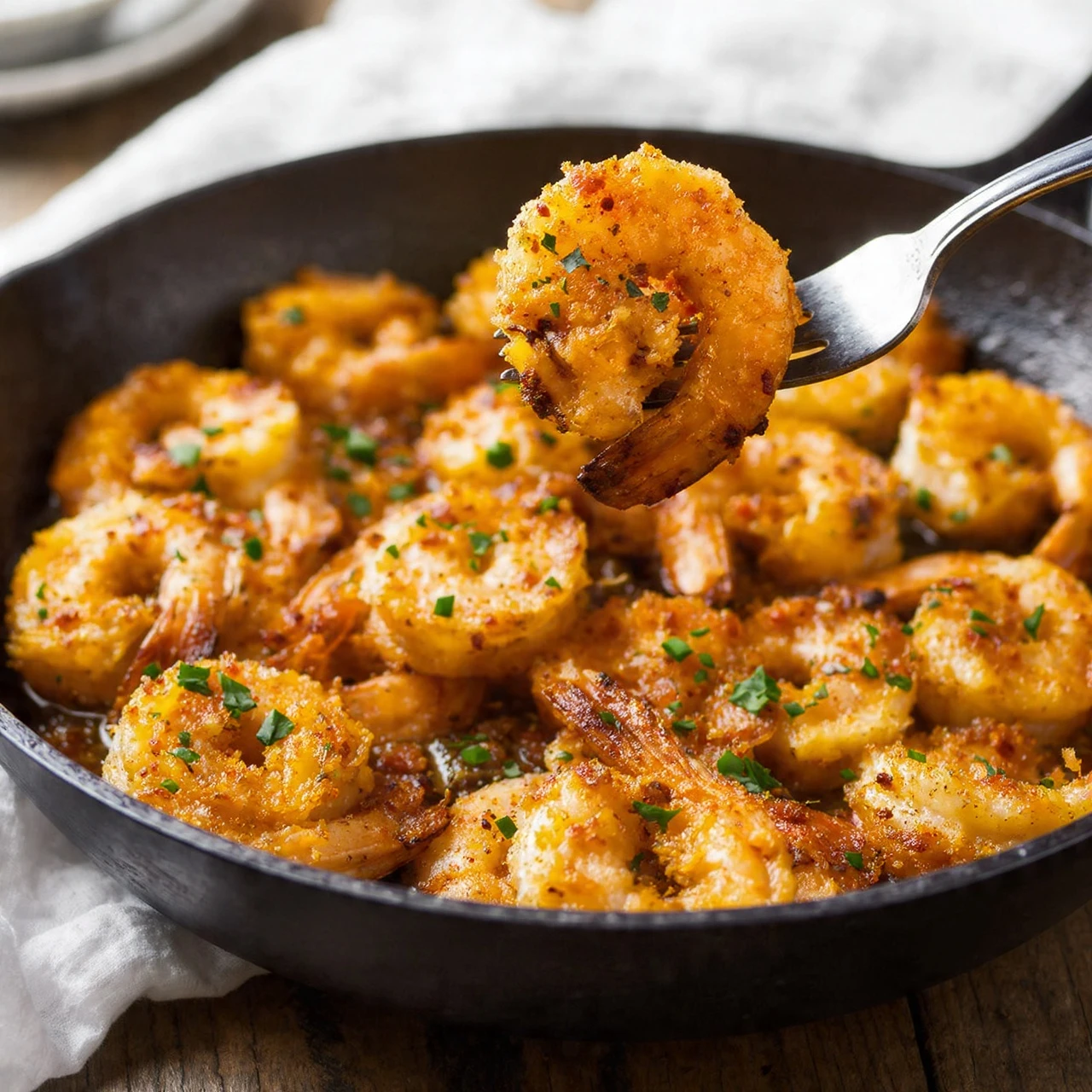 Baked Cajun Shrimp