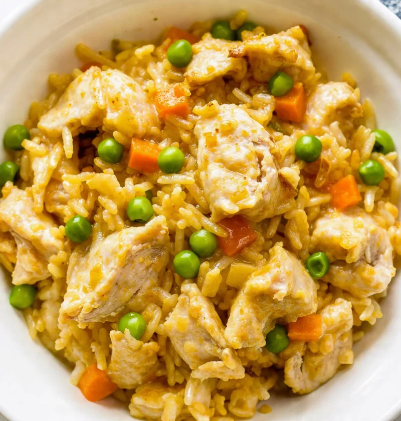 Best Crockpot Chicken Fried Rice Easy Recipe Simple Slow Cooker Chicken Fried Rice Dinner Quick Crockpot Chicken Fried Ric...