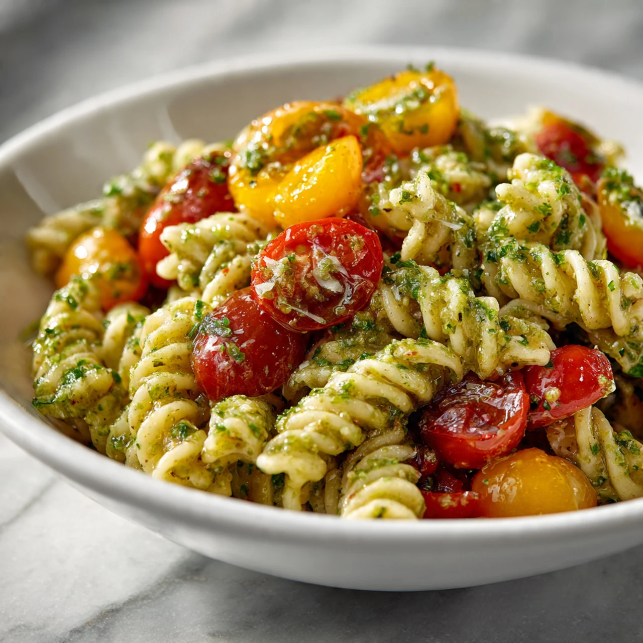 Marinated Vegetarian Pasta Salad: Bright and Refreshingly Delicious