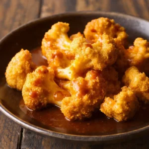 Spicy Buffalo Cauliflower Air Fryer Recipe