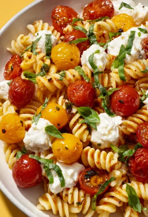 Burst Tomato Burrata Pasta