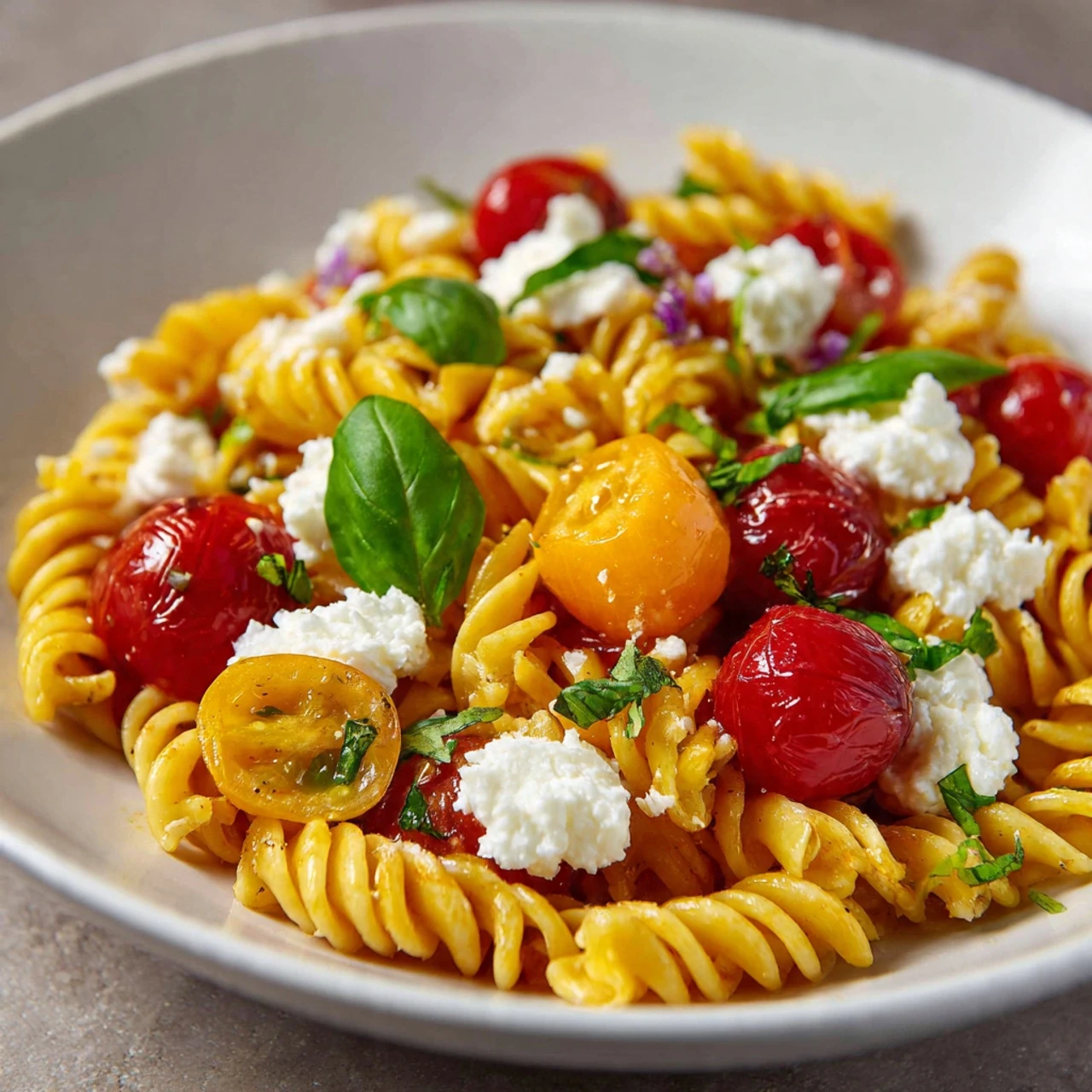 Burst Tomato Burrata Pasta