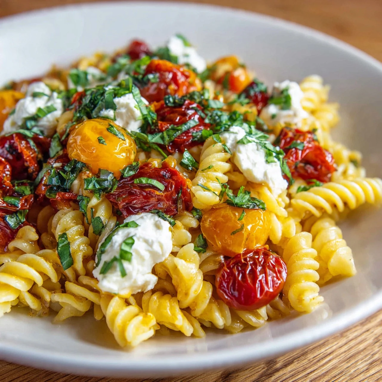 Burst Tomato Burrata Pasta