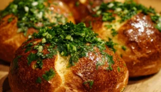 Cheesy Garlic Butter Biscuit Bombs