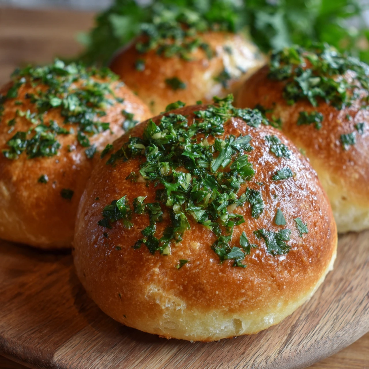Cheesy Garlic Butter Biscuit Bombs