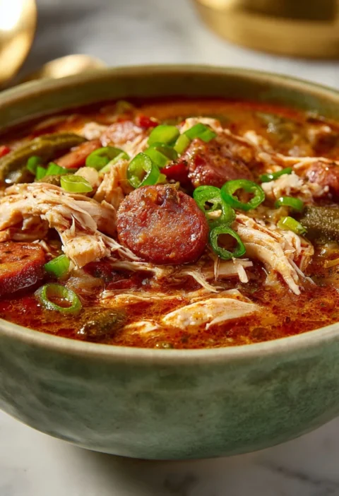 Chicken Sausage Gumbo