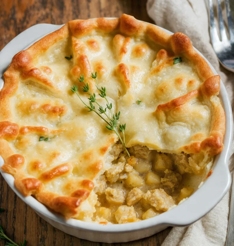 Chicken Pot Pie Casserole