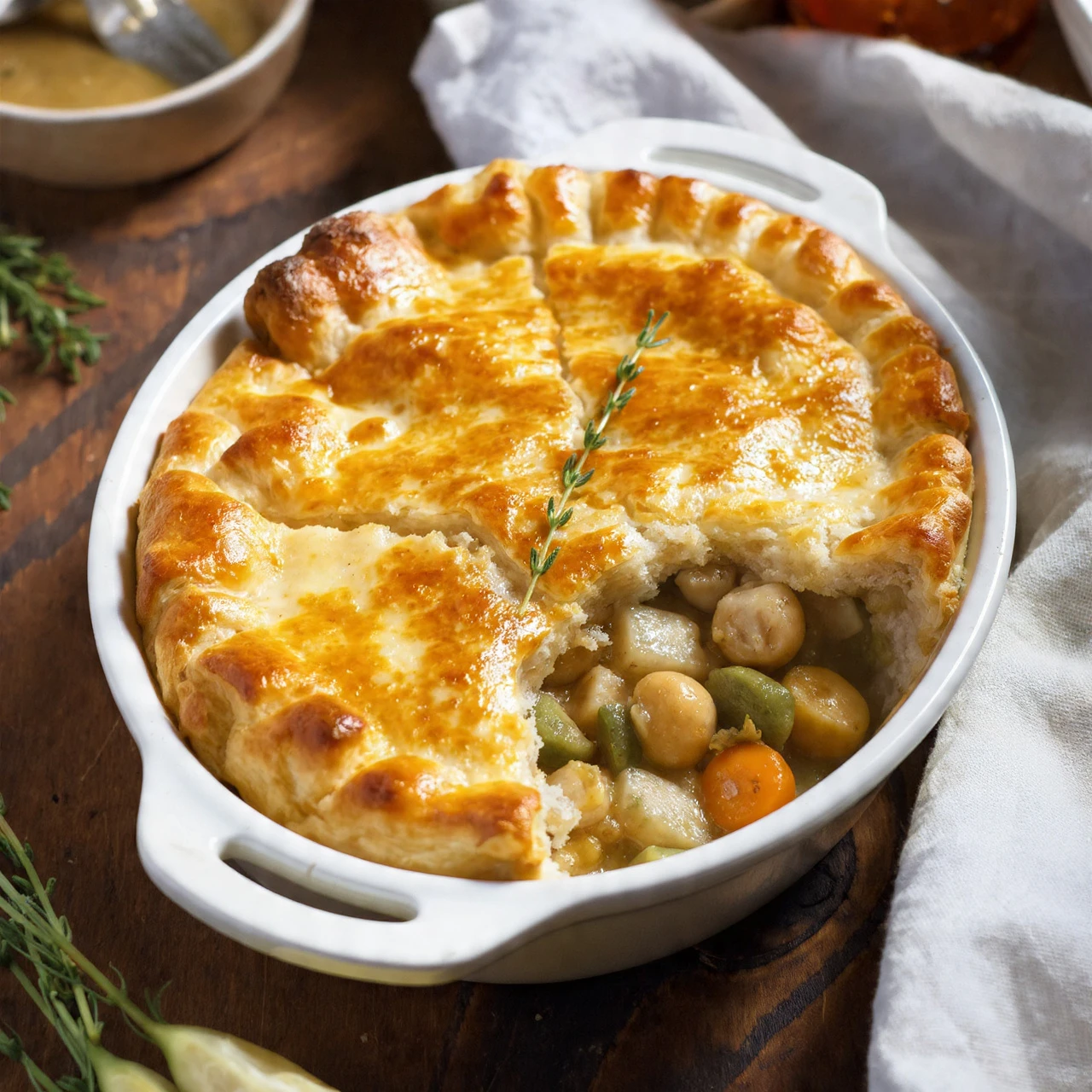 Chicken Pot Pie Casserole