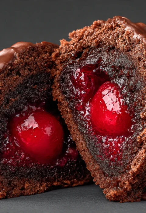 Chocolate Brownie Cherry Bombs Recipe Crown Royal Cherry Dessert Ideas How To Make Crown Royal Chocolate Brownies Gourmet ...