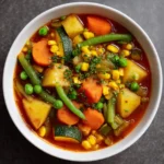 Healthy Crockpot Chicken and Rice Soup