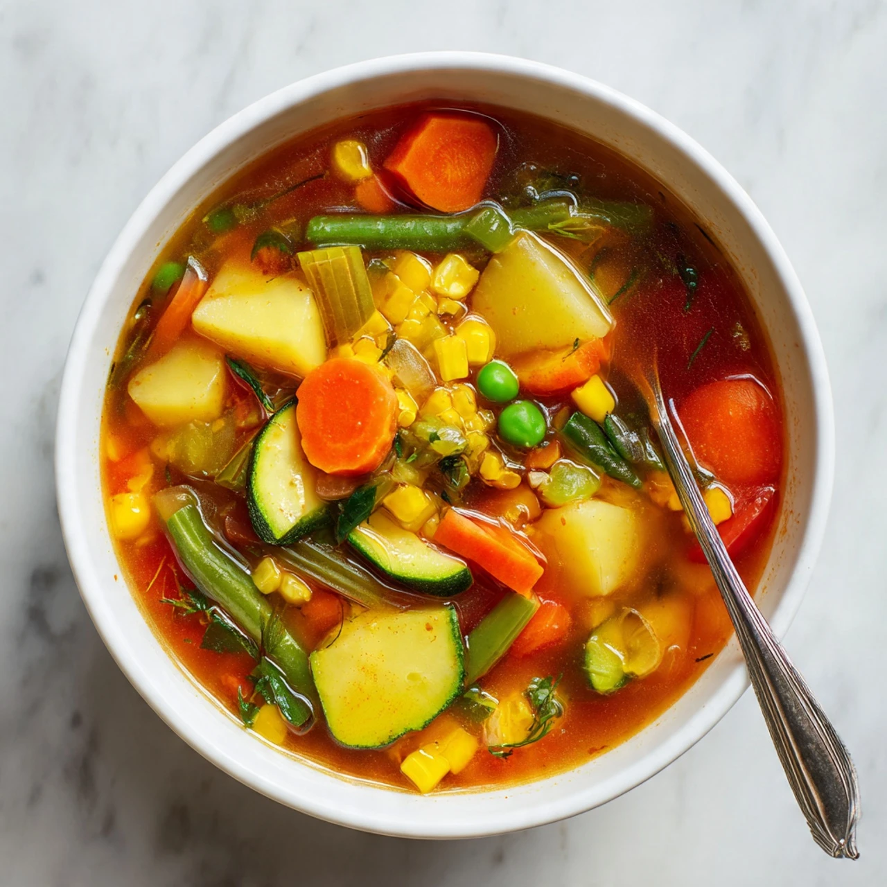 Cozy Crockpot Vegetable Soup