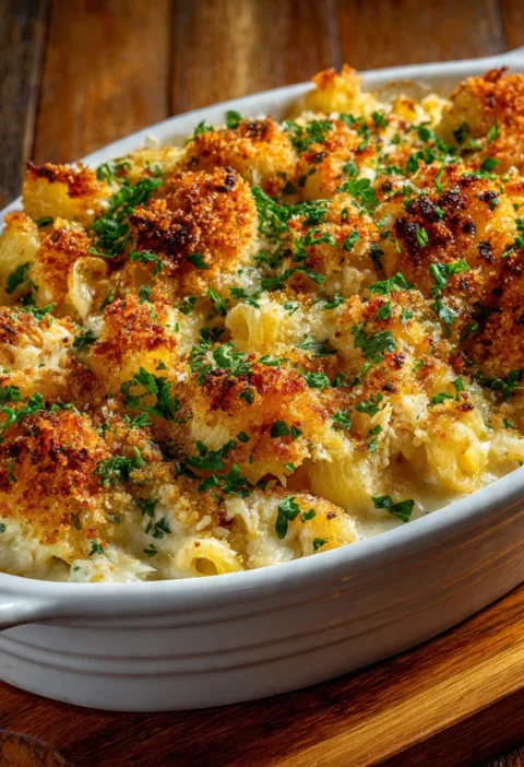 Crab Macaroni Cheese