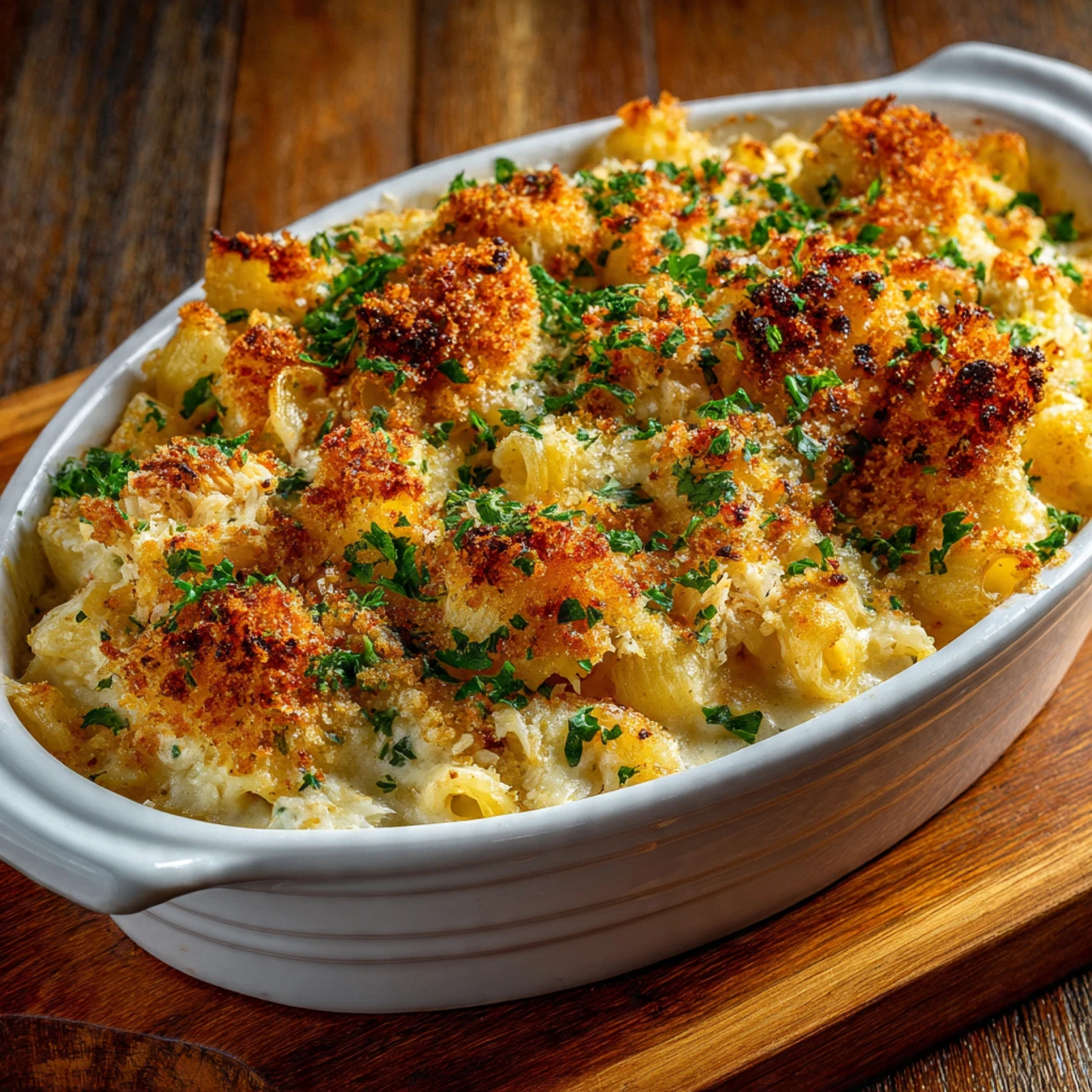 Crab Macaroni and Cheese