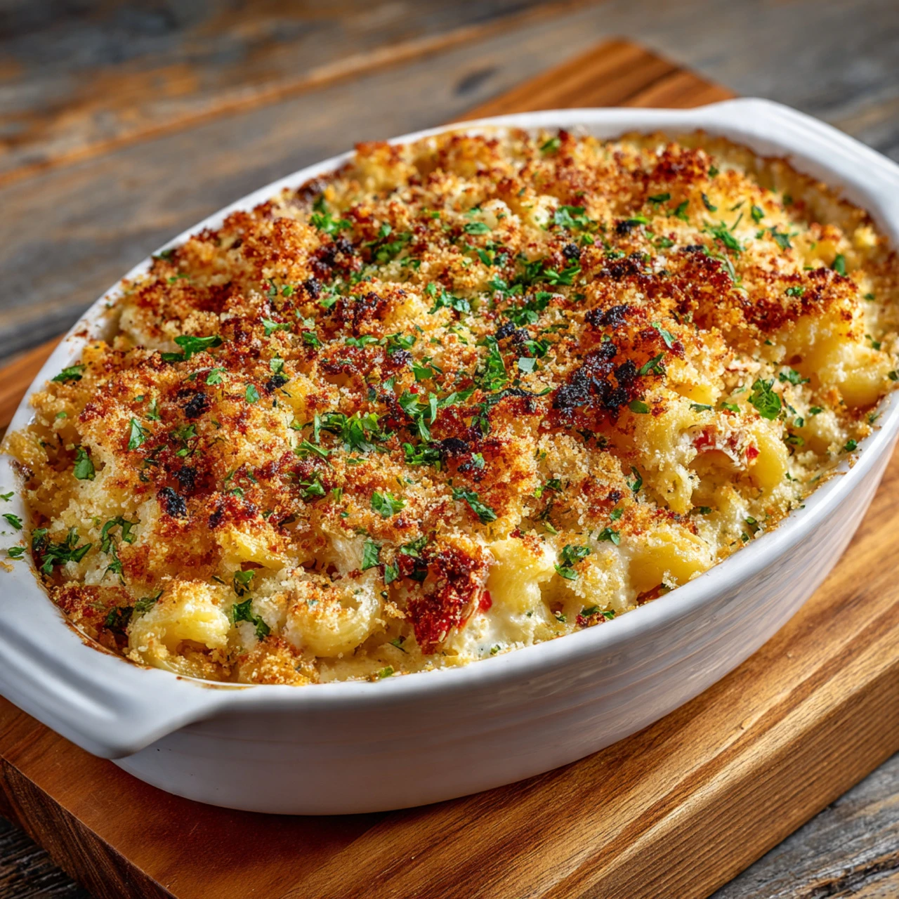 Crab Macaroni Cheese