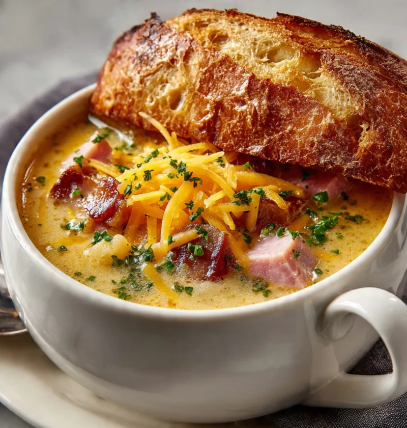 Creamy Ham Potato Soup