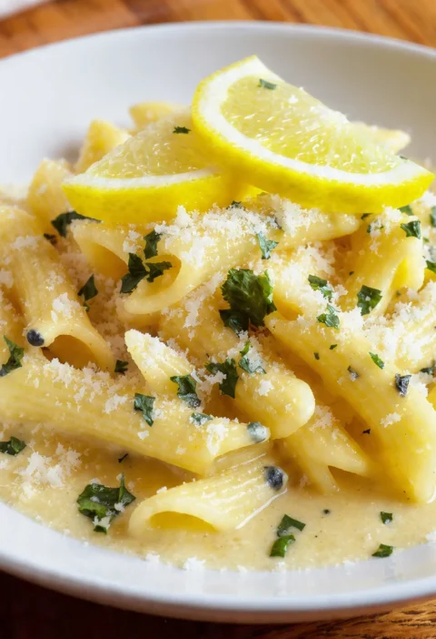 Creamy Lemon Ricotta Pasta Creamy Lemon Ricotta Pasta Flavorful Delight
