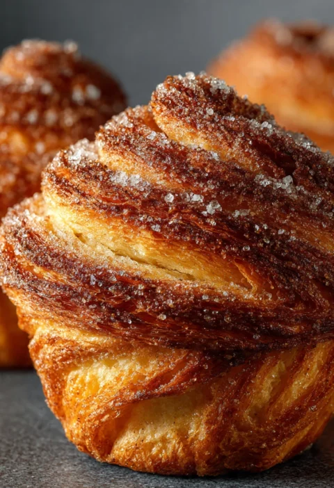 Delicious Cruffins Cinnamon