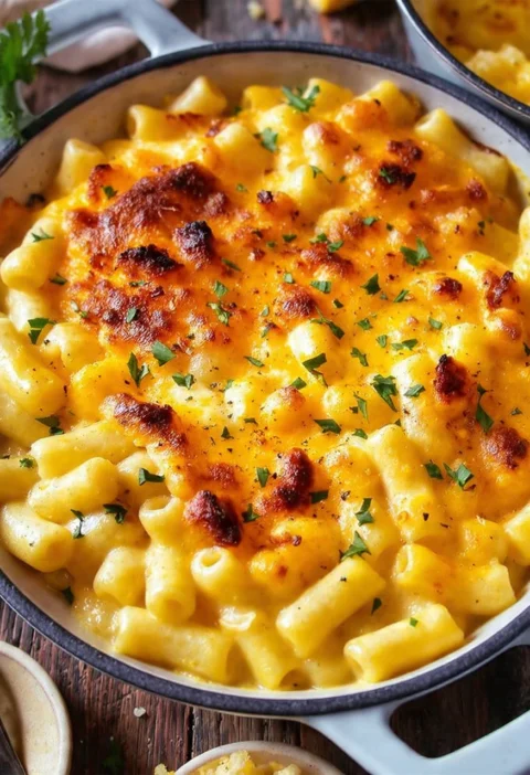 Easy Baked Mac And Cheese Recipe Creamy Homemade Creamy Mac And Cheese Oven Best Cheesy Macaroni Bake For Families Simple ...