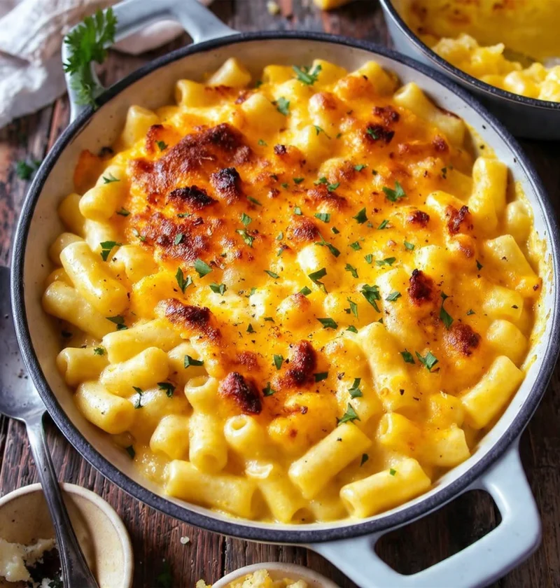 Easy Baked Mac And Cheese Recipe Creamy Homemade Creamy Mac And Cheese Oven Best Cheesy Macaroni Bake For Families Simple ...