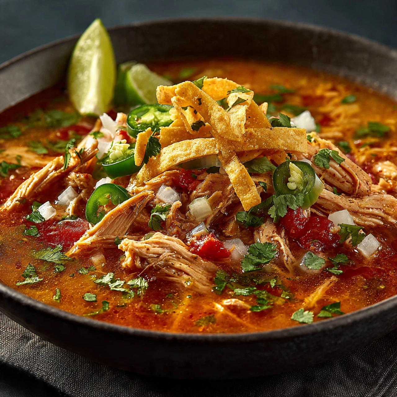 Easy Chicken Tortilla Soup